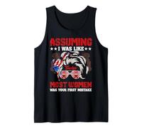 Assuming I Was Like Trucker Funny Most Women Truck Driver Débardeur