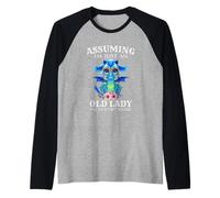 Assuming I'm Just an Old Lady Was Your First Mistake Dragon Manche Raglan