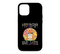 Assuming I'm Just an Old Lady Was Your First Mistake Hippie Coque pour iPhone 12/12 Pro