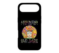 Assuming I'm Just an Old Lady Was Your First Mistake Hippie Coque pour iPhone Air