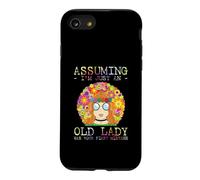 Assuming I'm Just an Old Lady Was Your First Mistake Hippie Coque pour iPhone SE (2020) / 7/8