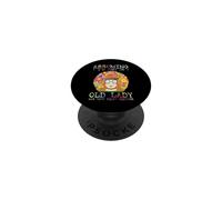 Assuming I'm Just an Old Lady Was Your First Mistake Hippie PopSockets PopGrip Adhésif