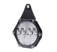Assurance Support Vignette Métal Porte Vignette Assurance Support Pratique avec 1 Clés de Montage Etui Support de Vignette Assurance Etanche Accessoire Moto