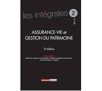 Assurance-vie et gestion du patrimoine - 2ème édition - Michel Leroy - Lextenso Eds - broché - Etude