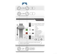 Assurez une alimentation ininterrompue avec le double interrupteur de transfert d'alimentation ATS, 2P 50A, 220V (2P 63A)