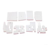Assy Lot de 1 tampon encreur pour boîte duplex pour imprimantes HP, matériau éponge blanche adaptée pour modèles x451dw x476dw x577dw pour une gestion fiable de l'encre usée