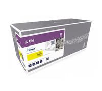 Astar Cartouche de toner jaune (remplace OKI 43872305)