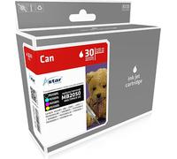 Astar - Pack de 4 - noir, jaune, cyan, magenta - compatible - cartouche d'encre (alternative à : Canon PGI-1500XL BK, Canon PGI-1500XL C, Canon PGI-1500XL M, Canon PGI-1500XL Y)