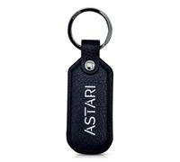 ASTARI® Achille Porte-clés de paiement sans contact Carte de visite numérique NFC Portable Gadget Porte-clés sans charge Étanche Unisexe Portable Porte-clés Smart, Noir , taille unique