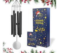 ASTARIN Carillon éolien commémoratif de 91,4 cm, carillon éolien de Noël pour extérieur, ton apaisant pour jardin, décoration à suspendre, cadeaux de condoléances