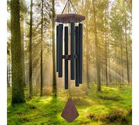 Astarin Carillon éolien commémoratif pour extérieur - Carillon éolien de condoléances pour extérieur - Carillon à Vent personnalisé avec 6 Tubes accordés - Carillon élégant pour Jardin, terrasse,