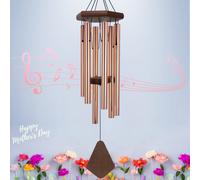 Astarin Memorial Wind Chimes for Outside Wind Chime Outdoor Tone Deep Tone Sympathie Wind Chime personnalise avec 6 tubes regles Elegant Chime fo