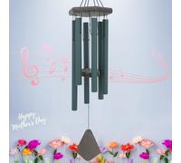 Astarin Memorial Wind Chimes for Outside Wind Chime Outdoor Tone Deep Tone Sympathie Wind Chime personnalise avec 6 tubes regles Elegant Chime fo