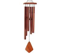 Astarin Wind Chimes Outdoor Grand ton profond Grand eolienne pour l'exterieur avec 6 tubes a reglage relaxant melodal commemoratif carillon pour