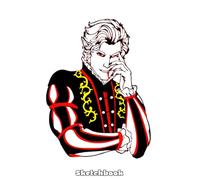 Astarion Baldurs Gate Sketchbook: Blank Pages, 110 pages, White paper, Sketch, Doodle and Draw