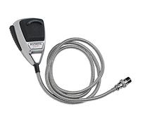 Astatic 636L-C Chrome Microphone Dynamique CB 4 Broches Chromé | dynamique à réduction de bruit 360°, finition chrome brillant, cordon spiralé 2,3 m 4 broches