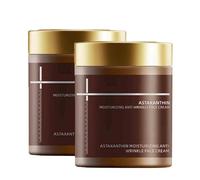 Astaxanthine et crème pour le visage de la vitamine C | Hydratant antioxydant | Pour l'éclaircissement et l'hydratation profonde | Pour tous les types de peau | 100g,2PCS