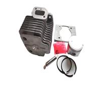 ASTCXkd [Remplacer] Kit Cylindre-Piston de 48 mm Compatible avec Moteur à Essence 3GC630 Hecht 1-2 Temps, perceuse à tarière, Tondeuse à Gazon 3WT-300B