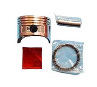 ASTCXkd [Remplacer] Kit Piston GXV120 60 mm Compatible avec Tondeuse 118 cm³ 4 Temps 4 CV OHV Arbre Vertical HR194 214 215, Ensemble de Segments de Cylindre, Clips de goupille