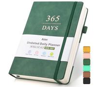 Asten Planificateur, planificateur quotidien non daté avec liste de choses à faire, planificateur de 365 jours pour TDAH, planificateur horaire pour la définition d'objectifs, organiseur de