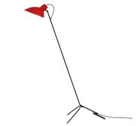 Astep VV Cinquanta Floor Stehleuchte, noir / rouge