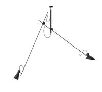 Astep VV Cinquanta Suspension Pendelleuchte, noir / noir