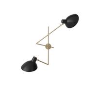 Astep - VV Cinquanta Twin Applique Murale Laiton/Noir