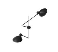 Astep VV Cinquanta Twin Wandleuchte, noir / noir