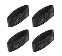 ASTER 4 Pièces Ceinturon Support de Ceinture Double Boucle à Pression pour Fixation de Ceinture Sports de Plein Air Accessoires d'Equipement Militaire Ceinturon Police de Ceinture Tactique Sécurité