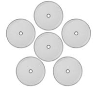 ASTER 6 pièces filtres de rechange en maille pour cafetière, 10,2 cm Filtre de Presse Française, filtre universel en maille en acier inoxydable réutilisable, Filtres à Tamis pour cafetières à thé
