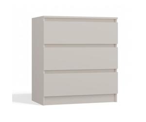 ASTER T3 | Commode chambre-bureau-salon 77x70x40 - 3 tiroirs Beige