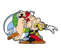 Asterix - Aimant Asterix & Obelix Laughing 6 cm