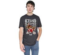Asterix and Obelix Asterix & Obelix-César of Rome Unisex T Shirt, Dark Heather, Gris foncé, S Mixte