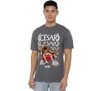 Asterix and Obelix Asterix & Obelix-César of Rome Unisex T Shirt, Light, Gris Graphite Clair, XL Mixte