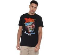 Asterix and Obelix Asterix & Obelix-Idefix Together Unisex T Shirt, Black, Noir, XL Mixte