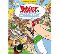 ASTERIX - Cherche et trouve Astérix et Obélix - Collectif - Hachette Jeunesse - cartonné - Document jeunesse