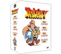 Astérix - Coffret 4 Films : Astérix Le Gaulois + Astérix Et Cléopâtre + Les 12 Travaux D'astérix + Astérix Et Les Indiens - Pack