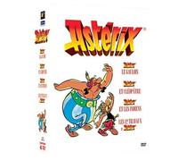 Astérix - Coffret 4 films : Astérix le Gaulois + Astérix et Cléopâtre + Les 12 travaux d'Astérix + Astérix et les indiens