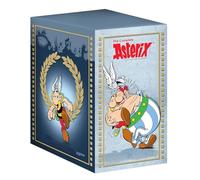 Asterix Complete 41 Book Box Set -Full Series Collection Including Asterix in Lusitania (Illustrated Comic Set)