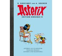 Astérix Omnibus II - Dos toile - Astérix gladiateur; Tour de France; Astérix et Cléopâtre