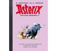 Asterix Edition Omnibus V: Die Werkausgabe mit Leinenrücken. Asterix und der Kupferkessel - Asterix in Spanien - Streit um Asterix