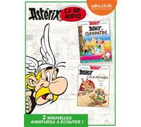 Astérix et Cléopatre / Astérix Légionnaire Livre audio 2 CD Audio - Albert Uderzo - Audiolib - Texte lu (CD) - Textes lus CD