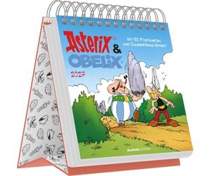 Asterix & Obelix 2027: Postkartenkalender 17x16 cm mit 53 abtrennbaren Postkarten