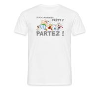 Astérix & Obélix À Vos Marques Prêts Partez Sport Drôle T Shirt Homme
