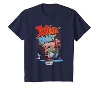 Asterix & Obelix & Idefix Together T-Shirt, Enfant, Bleu Marine, 6 Ans