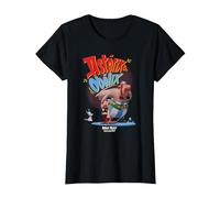Asterix & Obelix & Idefix Together T-Shirt, Femme, Noir, XXL