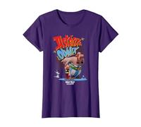 Asterix & Obelix & Idefix Together T-Shirt, Femme, Violet, L