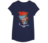 Asterix & Obelix & Idefix Together T-Shirt, Fille, Bleu Marine, L