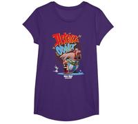 Asterix & Obelix & Idefix Together T-Shirt, Fille, Violet, XS