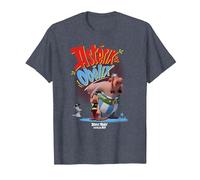 Asterix & Obelix & Idefix Together T-Shirt, Homme, Bleu Chiné, 5XL